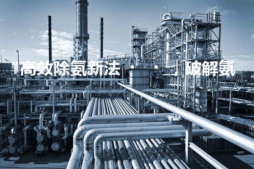 “高效除氨新法，破解氨氮廢水超標難題”
